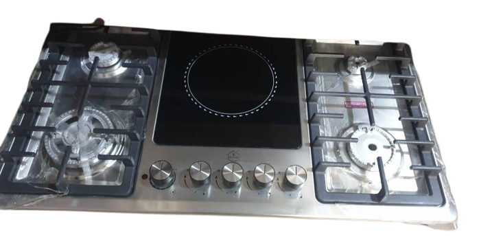 Homestar 4 Gas Burner and 1 Electric Hot plate MS5822