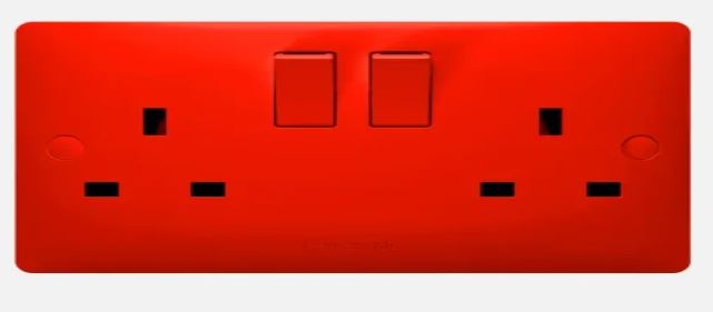 Panasonic Switch Socket WABA1221R-N