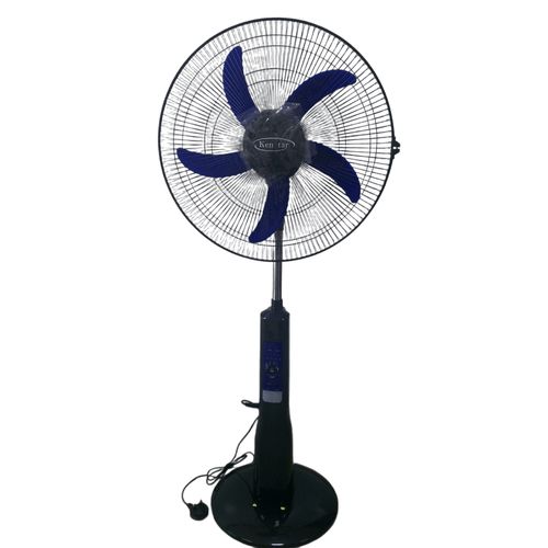 Kenstar 18 Inch, Rechargeable Standing Fan, 3 Speed Regulator, 5 Blades, Adjustable Oscillation-KS-18RB