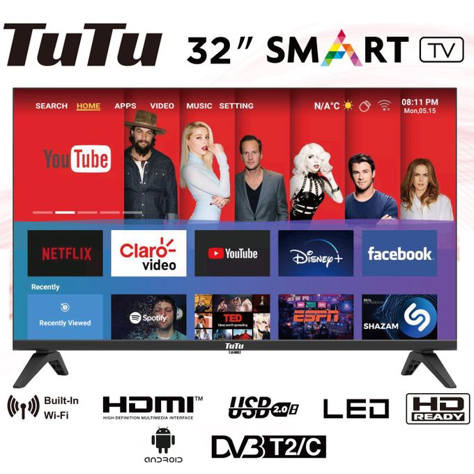 TUTU TUG32HQ1 Direct led 32 inch 2024 HD