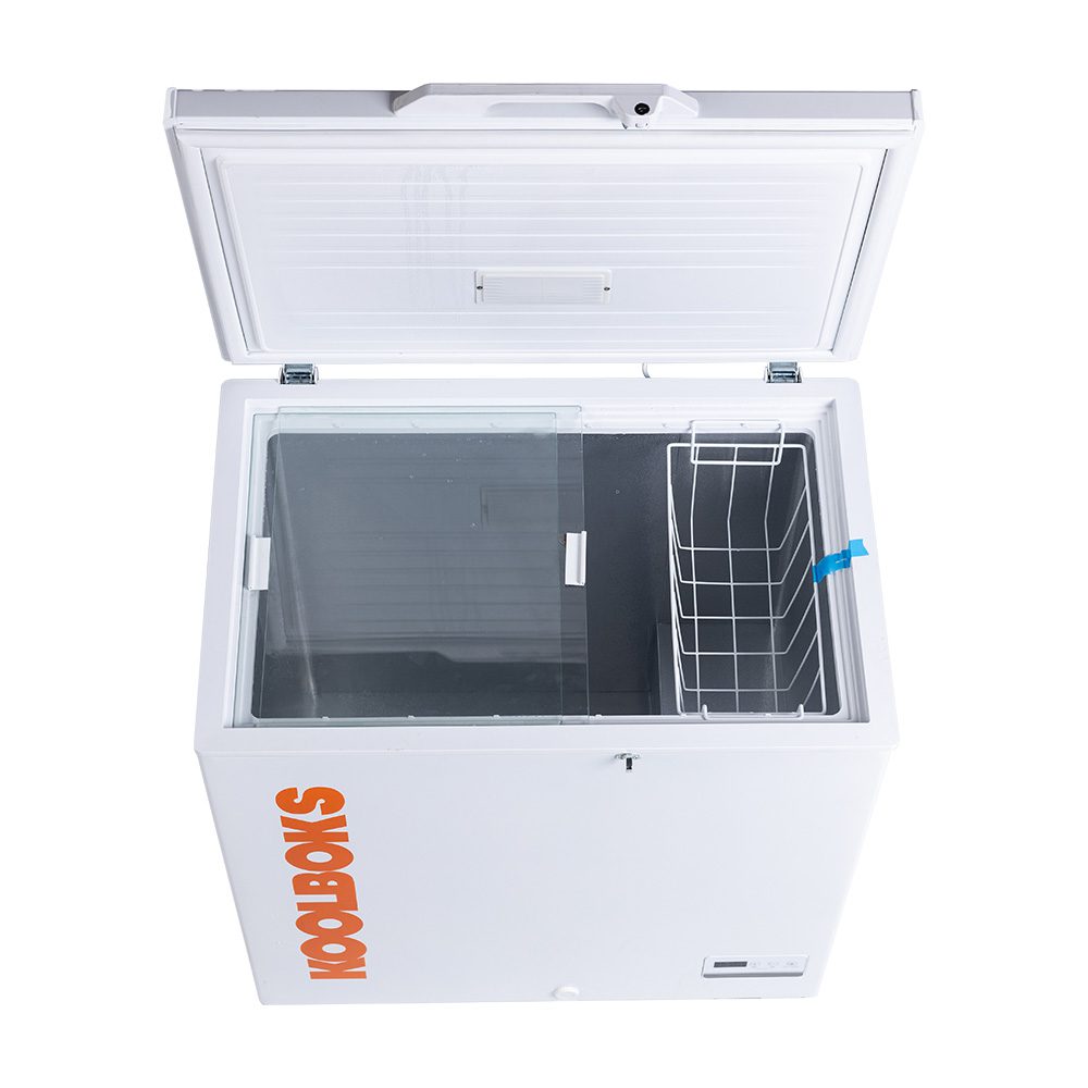 Koolboks Smart, energy efficient AC Inverter Freezer Maxi 200L