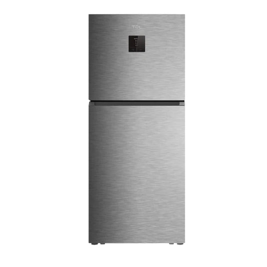 TCL 425L Double Door REFRIGERTOR D-FROST GREY P425TMS