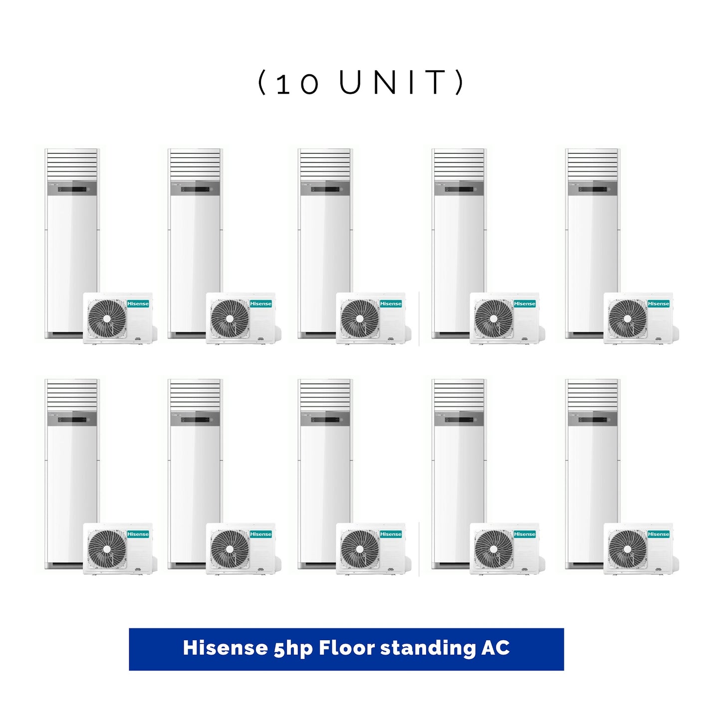10 UNIT COMBO DEALS - Hisense 5hp Floor standing Air Conditioner FS 5.0HP Save ₦449,700! 😱🛒 on this Deal