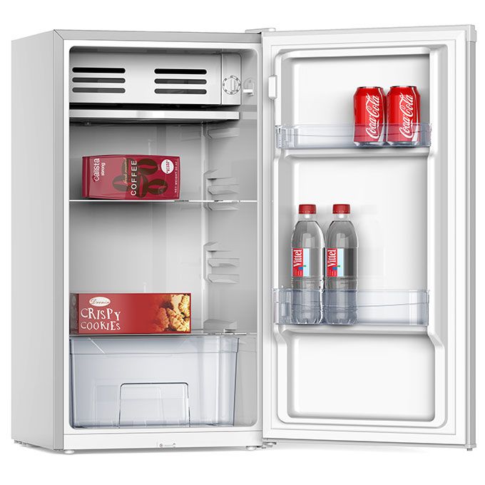 Haier Thermocool HR-134MBS R6 SLV 93Liters Single Door Refrigerator Silver