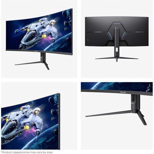 Hisense 34g6q 34-inches 2k 240hz, Wqhd 3440x1440p Curved Gaming Monitor With Built-in Speaker MON34G6Q