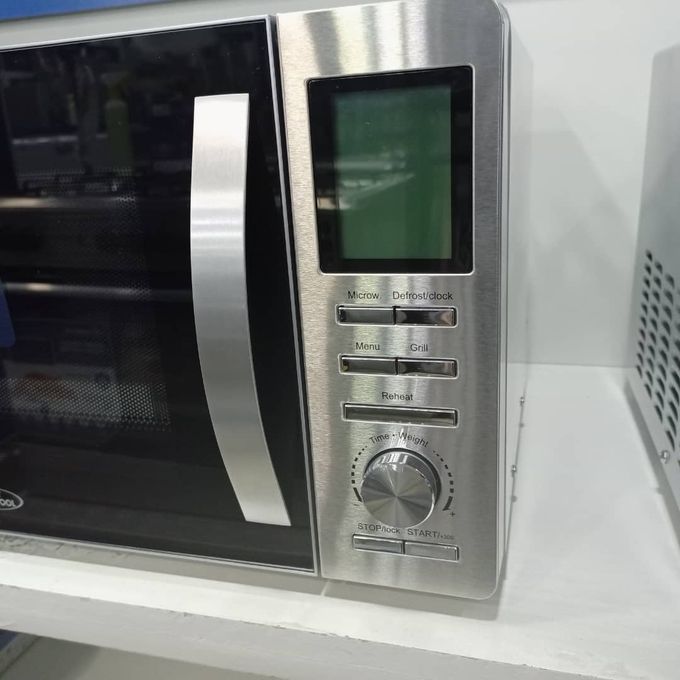 Haier Thermocool 25L Microwave Oven Digital Trendy Silver MDG25SS01