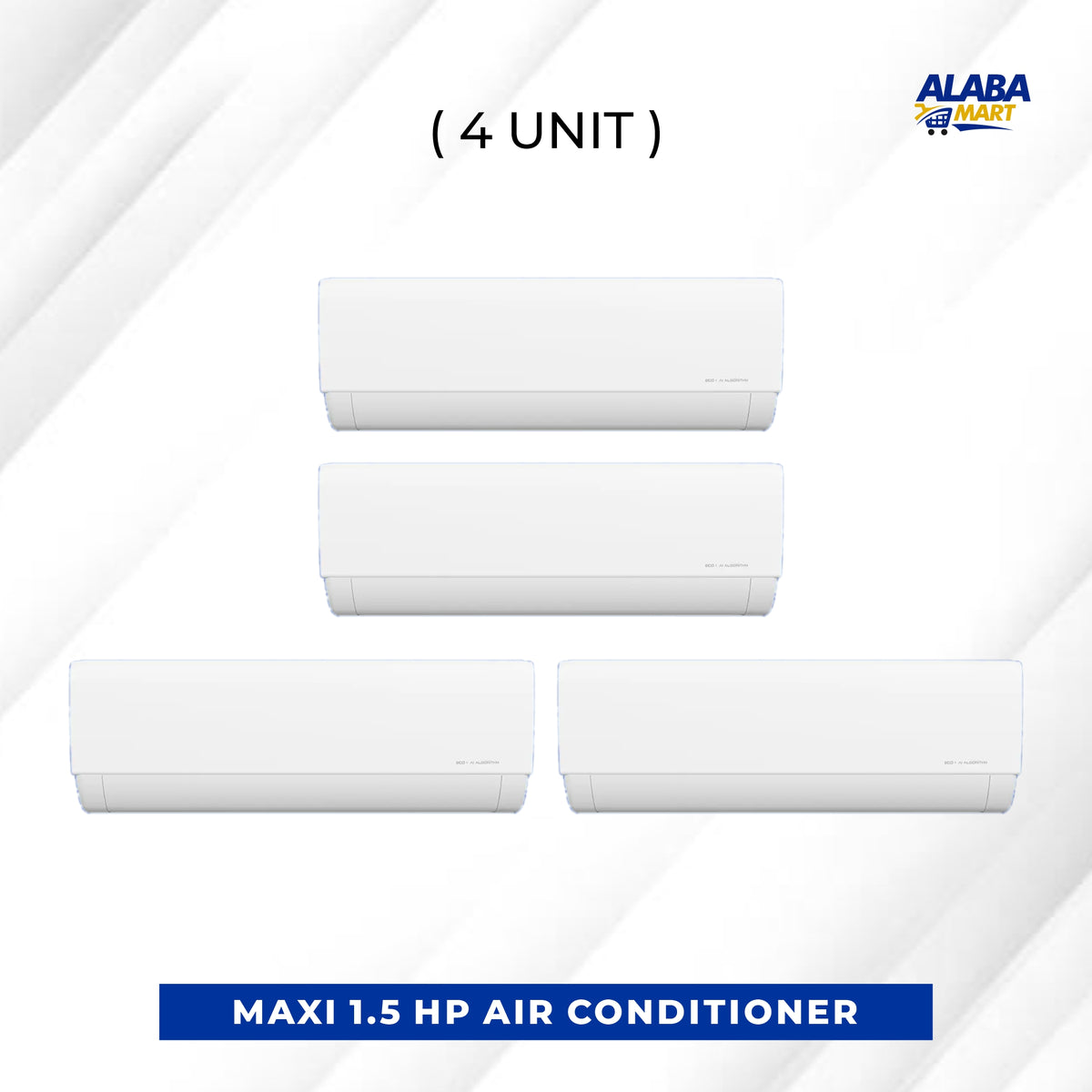4 UNIT COMBO Maxi 1.5HP inverter Split Air condidition SPLI1.5HPINV. Save ₦12,000! 😱🛒 on this Deal