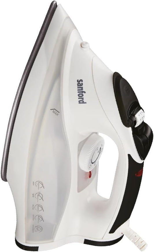 Sanford 2200 Watt STEAM IRON SPRAY & STEAM FUNCTION SF47SI-BS