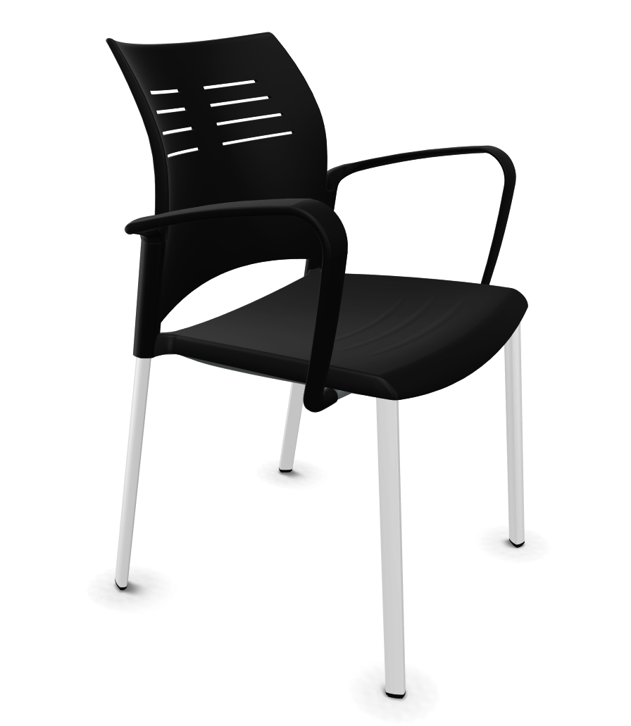 Actiu Spacio Multi-Purpose Chair with Arms ACTSP104100