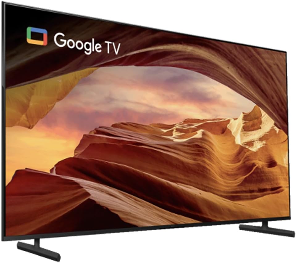 Sony 75 Inch 4K HDR LED Smart TV with Google TV KD-75X77L (2023)