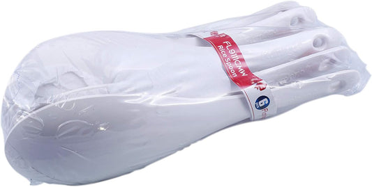 Flamingo Melamine Rice Spoon Pack, Multi-Colour, 6 Pieces, FL9111CMW