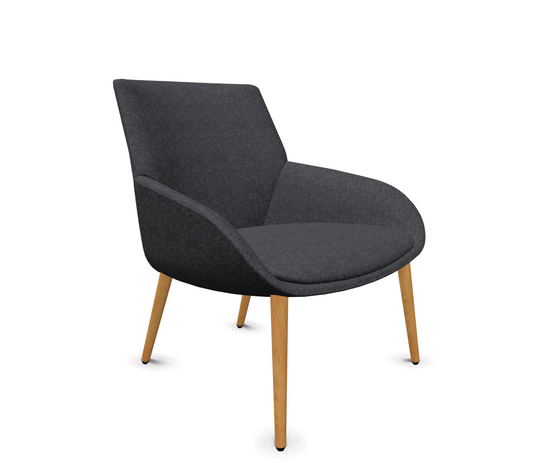 Actiu Noom Series 10 Arm Lounge chair ACTNM1211M14