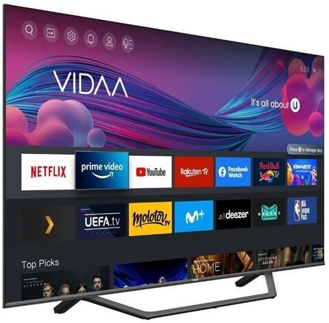 Hisense 55 Inch QLED Smart TV With Quantum Dot Colour TV 55U7K