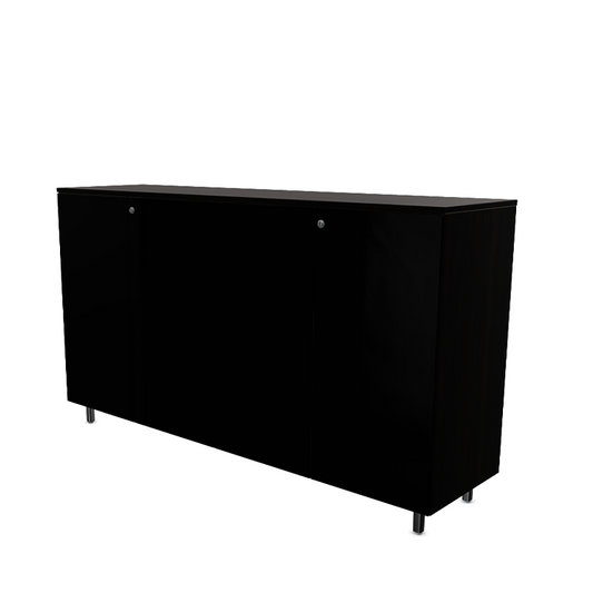 Actiu Longo Storage Cabinet with Dark Glass ACTLNA517459