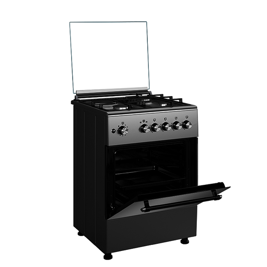 Maxi 60*60 (3+1) Burner Gas Cooker IGL INOX TR 31 IGL IN