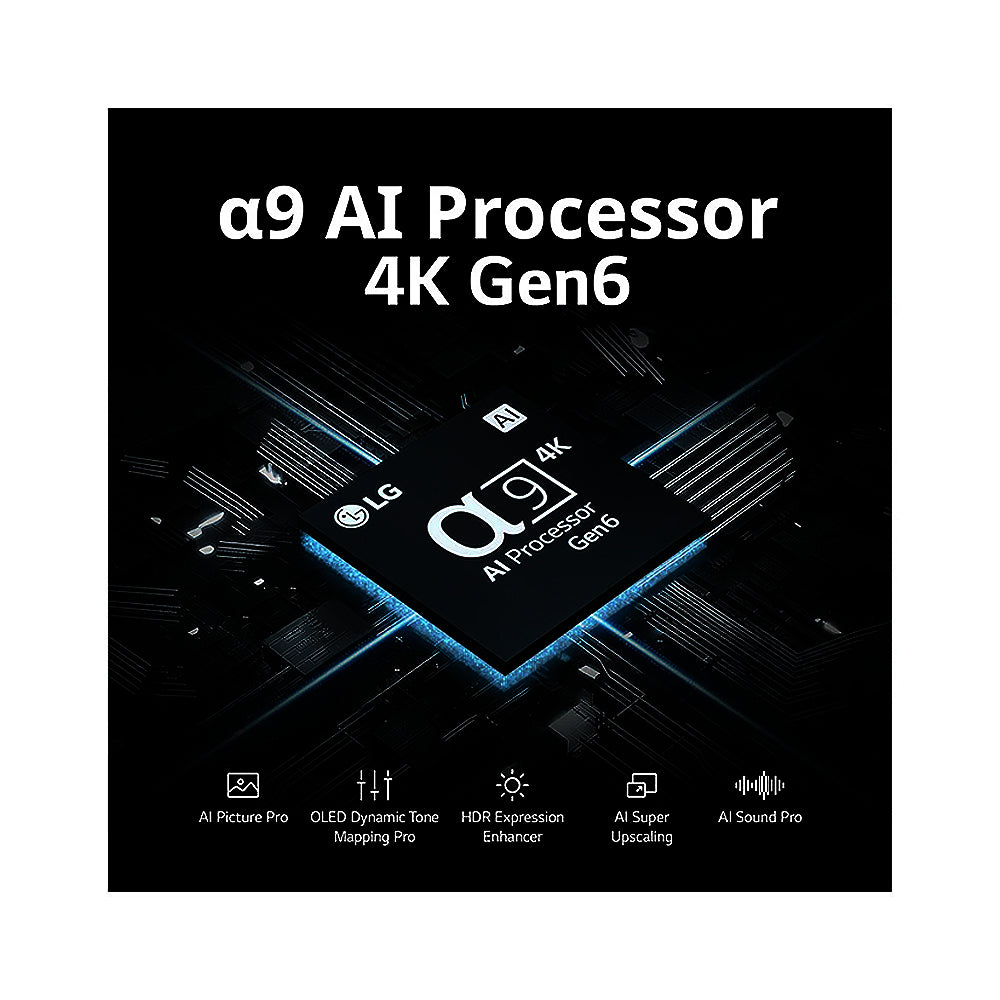 LG 83 Inch OLED AI THINQ 4K Built In Satellite Receiver Magic Remote SMART TV 83C36LA