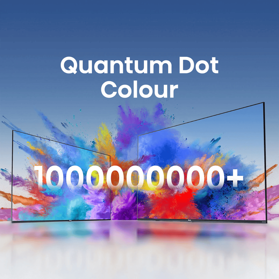 Hisense 65 Inch QLED 4K Smart TV With Quantum Dot Colour TV65Q6N