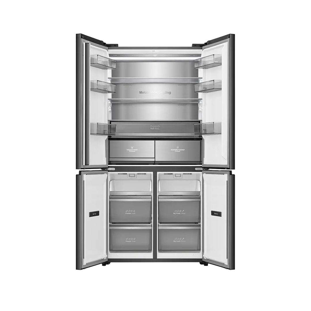 Hisense BCD-605W (79WC) 591L Cross Door Refrigerator Black