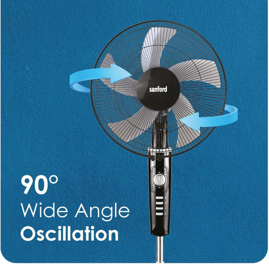 Sanford 18 inches Standing Fan 5 blades SF938SFN