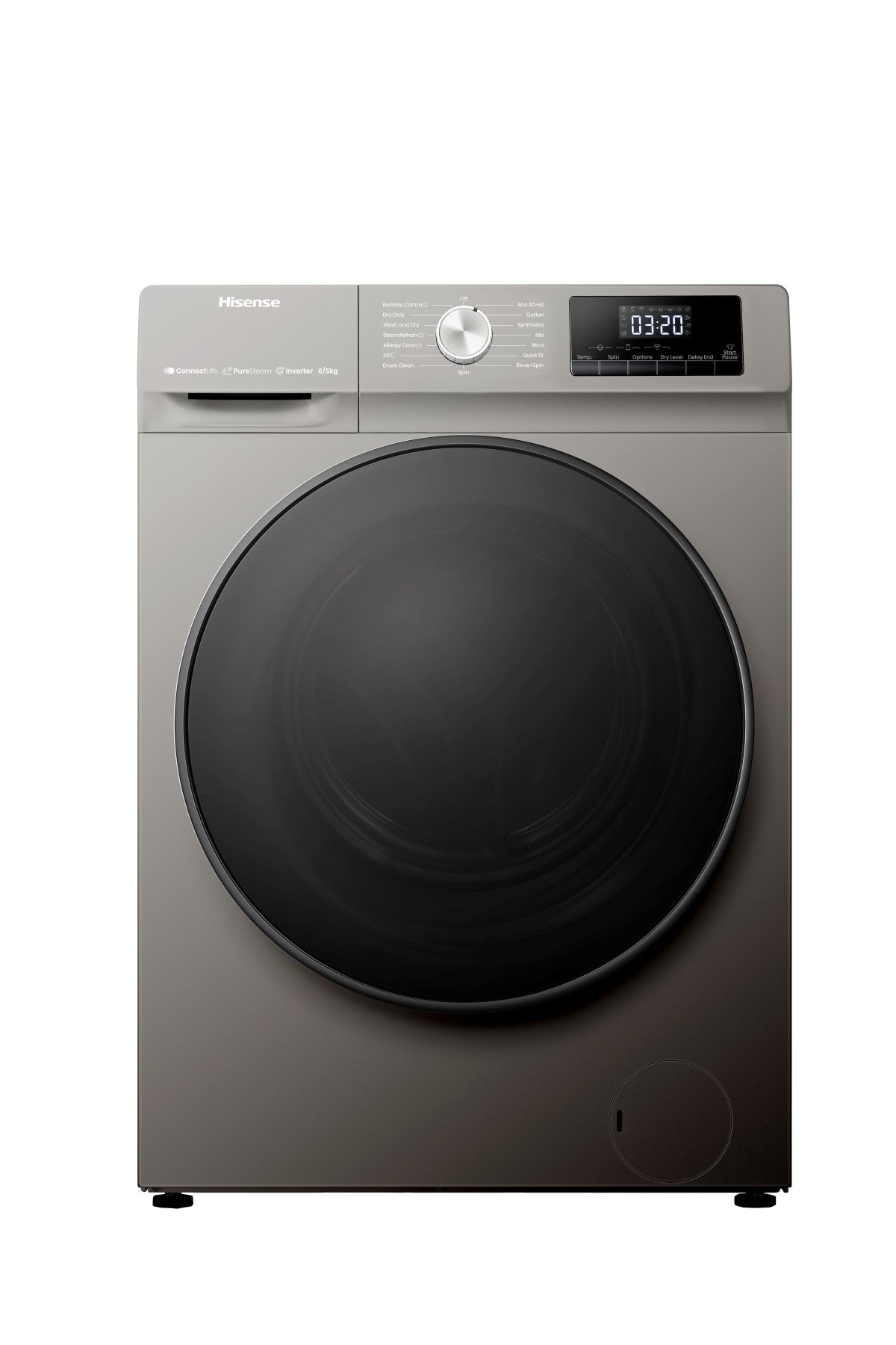 Hisense 8/5KG Front Load (Wash & Dry) Washing Machine WD 3S8043BT
