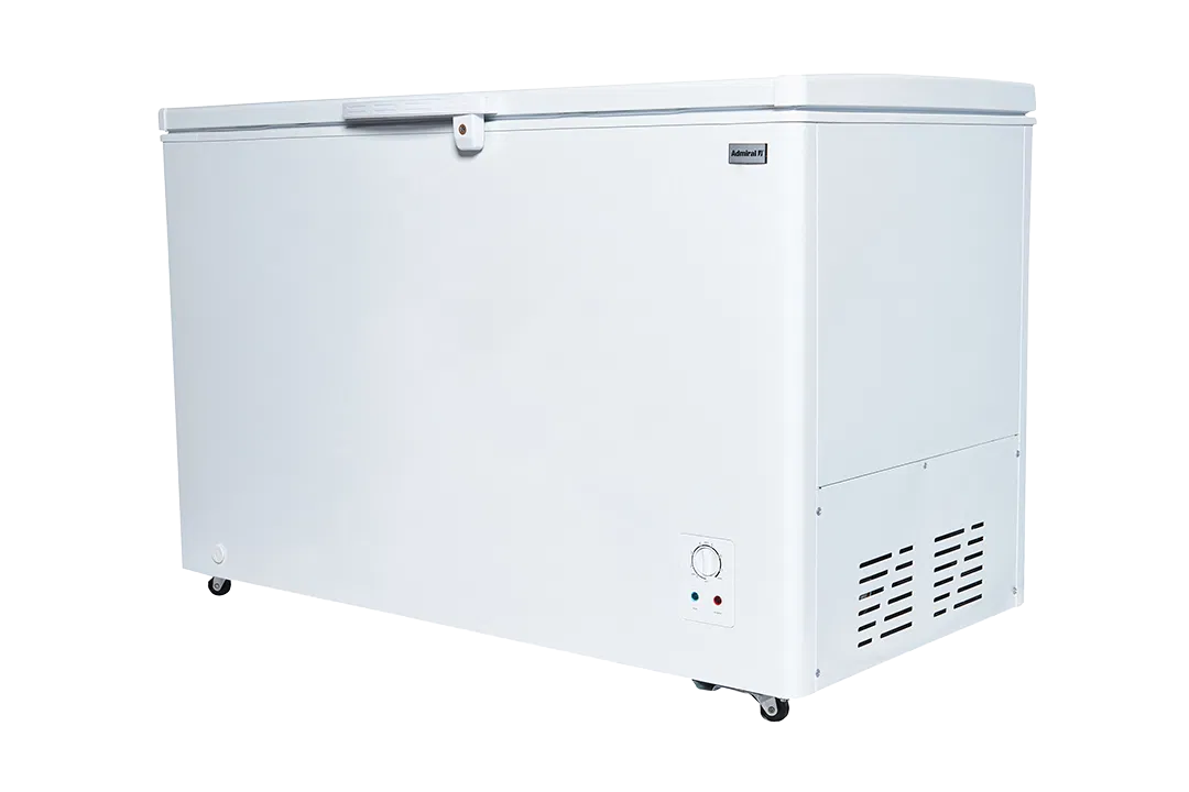 Admiral 400L Chest Freezer Silver Tropical Lock Key Lamp, ADCF400