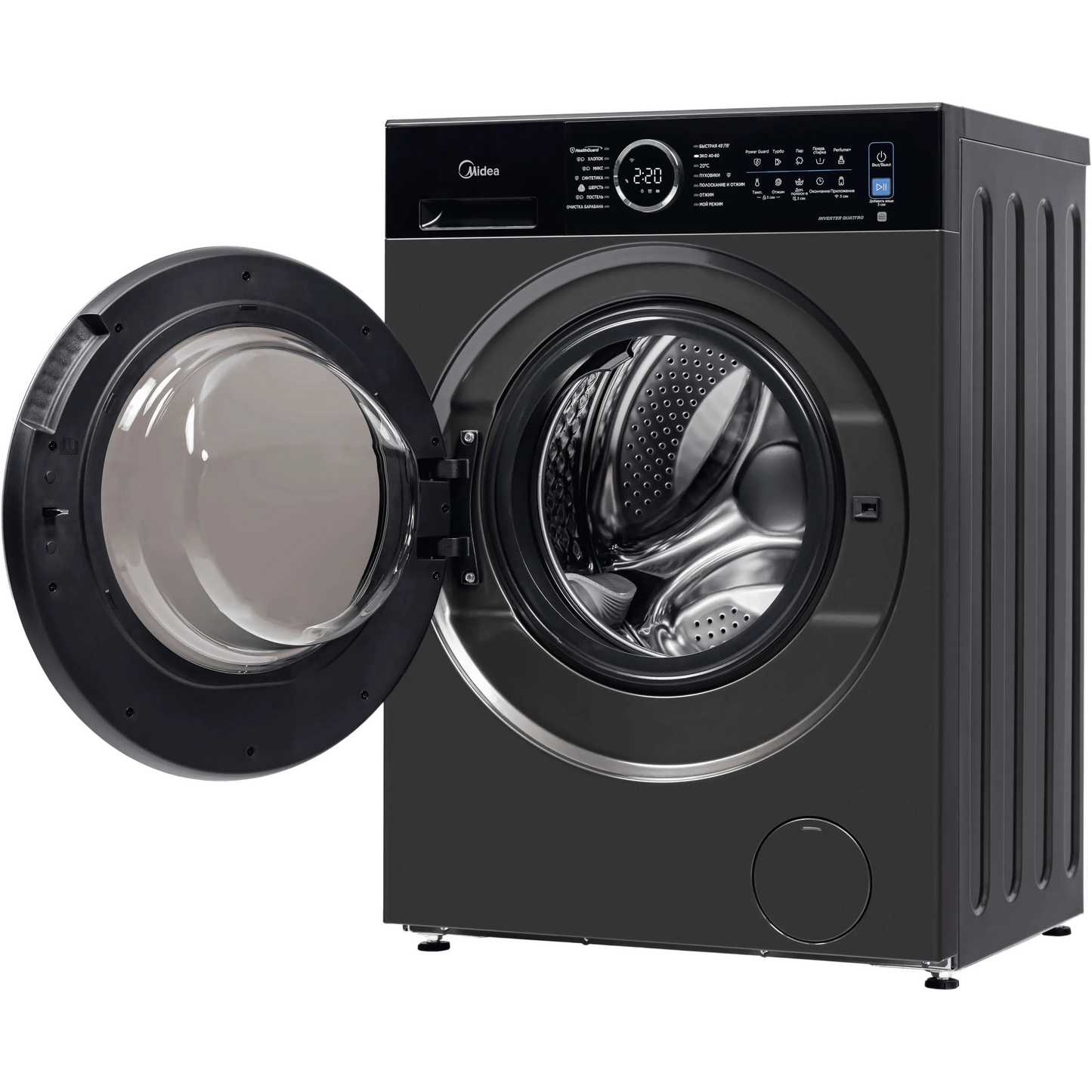 Midea 8/6kg Wash & Dry Front Load inverter motor Washing Machine MF205D80WB/T