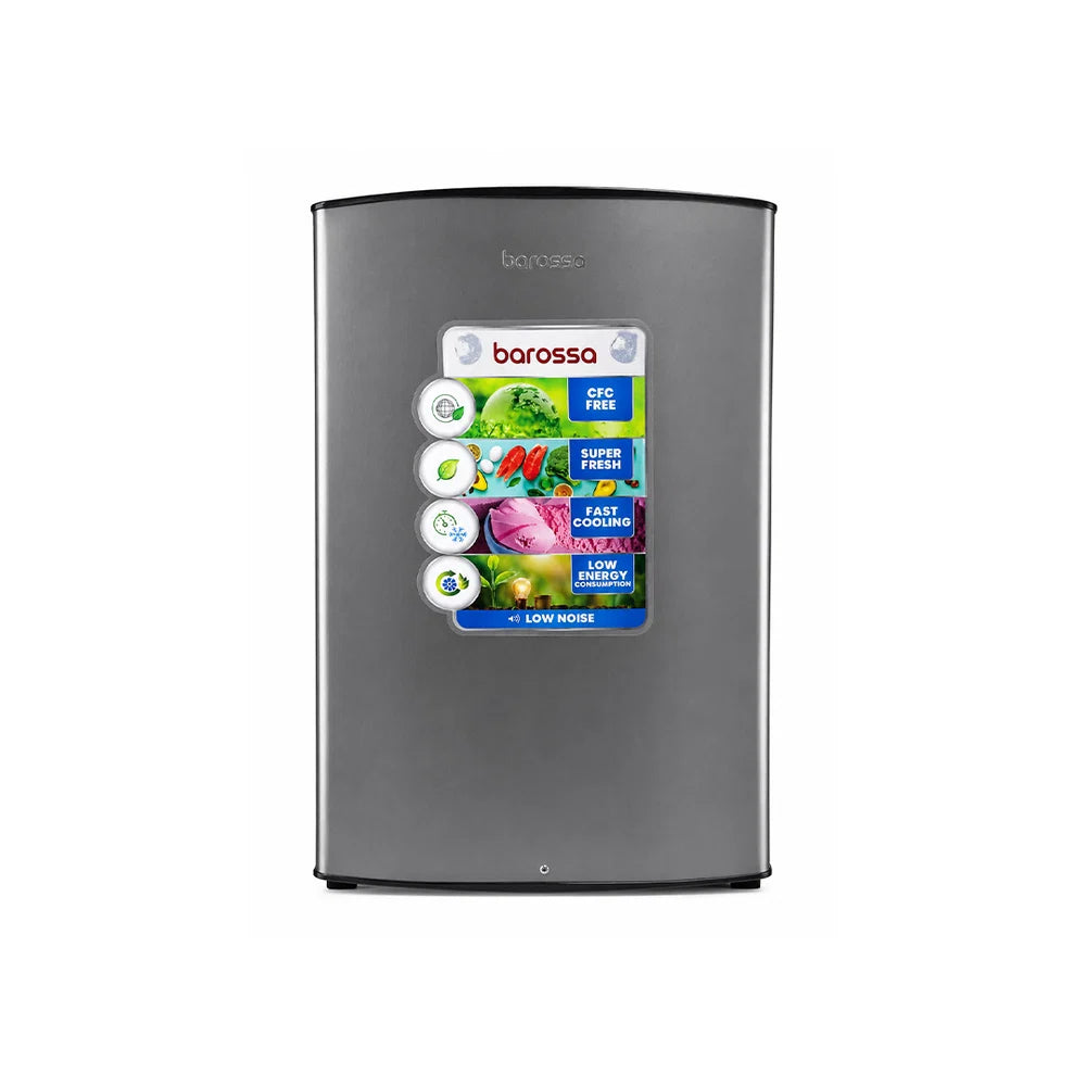 AEON Barossa 150L Single Door Refrigerator (Dark Silver) BRS170S