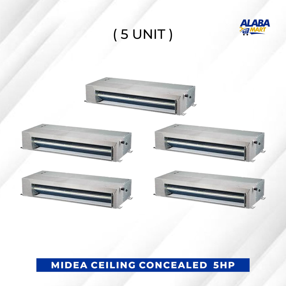 5 UNIT COMBO MIDEA 5HP INVERTER CEILING CONCEALED AIR CONDITIONER MTJ-48CWFN8 (COMMERCIAL DUCT). Save ₦288,000! 😱🛒 on this Deal