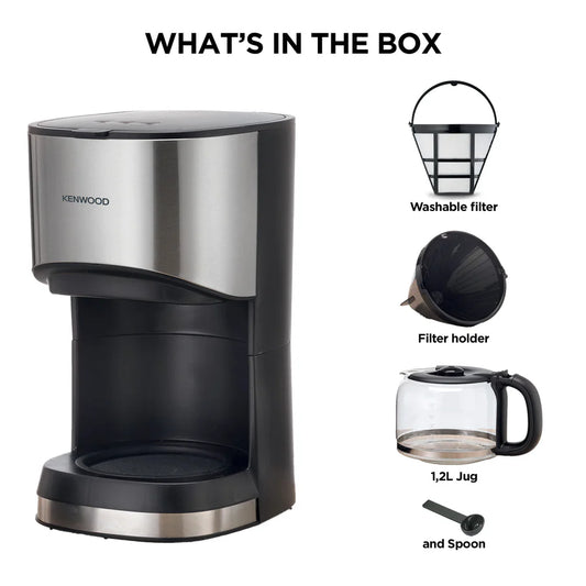 Kenwood - Drip Coffee Machine 10 Cup - CMM10.000BM