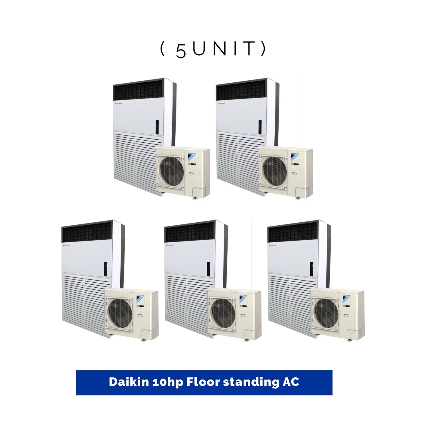 5 UNIT COMBO Daikin 10HP Floor Standing Air Conditioner Unit with Air Purification System FVGR10PV1/R100HY18. Save β¦1,222,800! π±π on this Deal