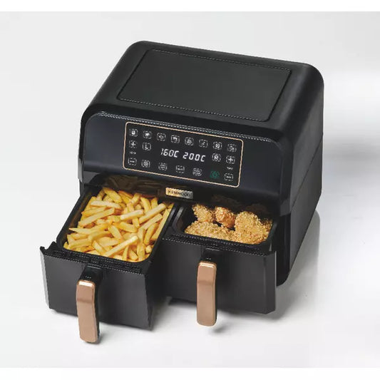 KENWOOD Dual Air Fryer 8L BKCOPPER (HFP70.000BK)