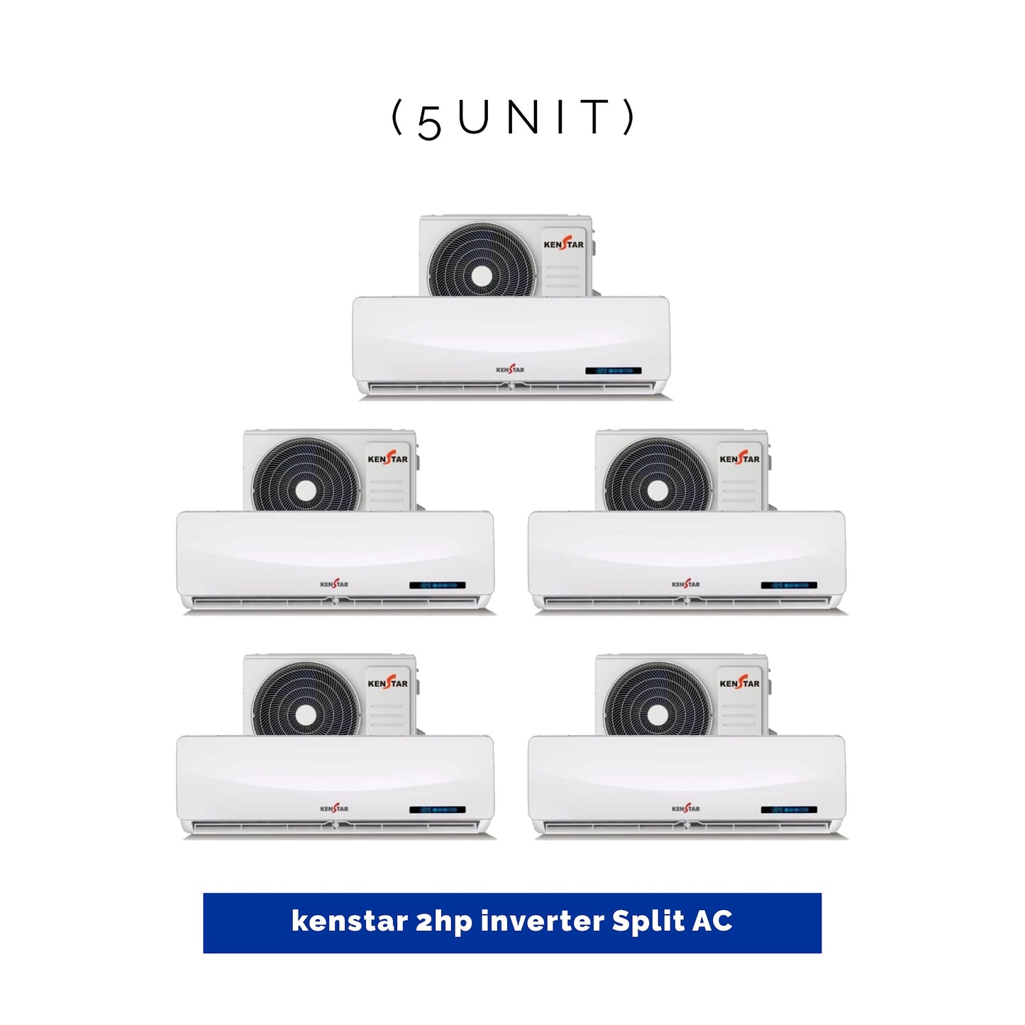 5 UNIT COMBO Kenstar 2HP Inverter Split Air Conditioner KS-18TNV. Save ₦90,300! 😱🛒 on this Deal