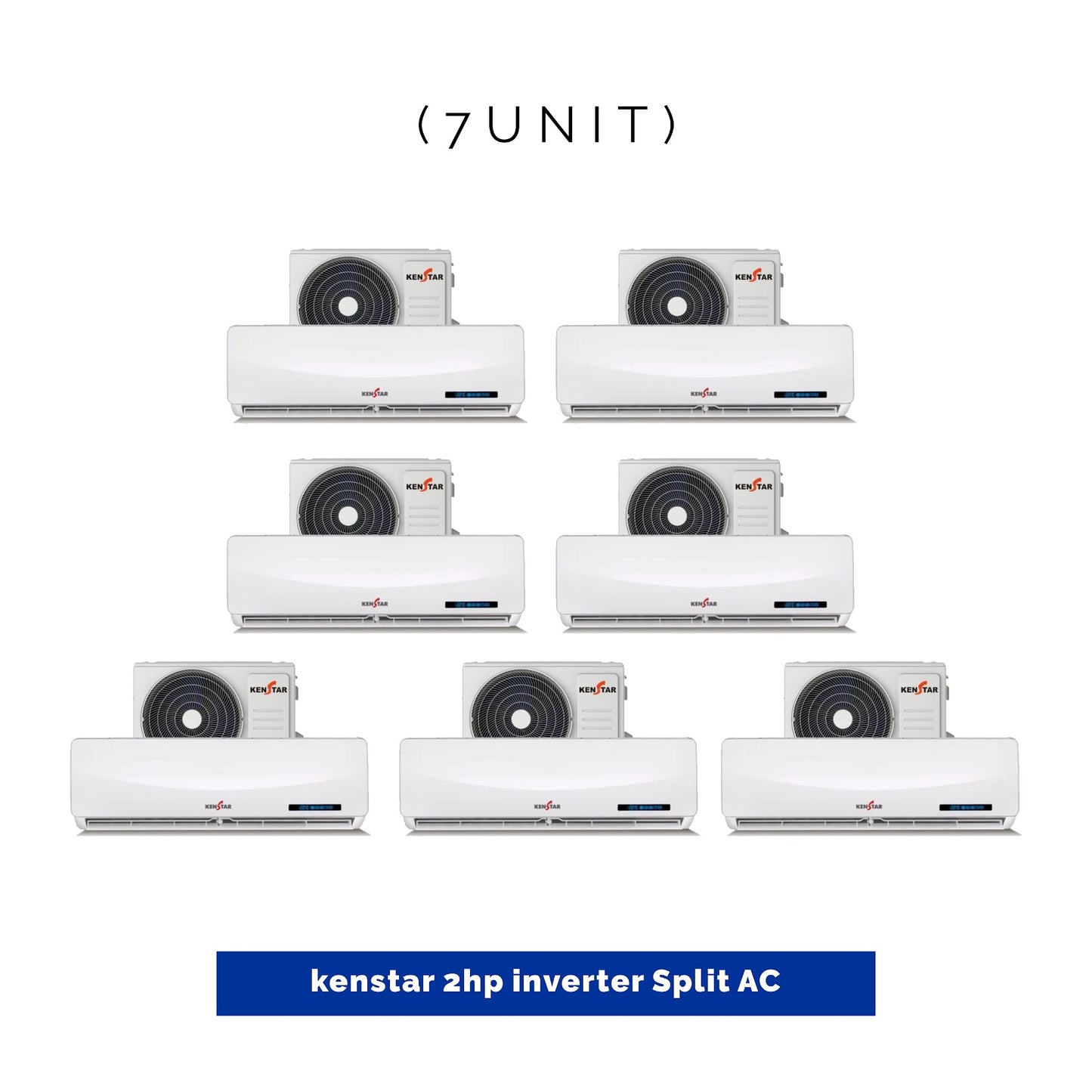 7 UNIT COMBO Kenstar 2HP Inverter Split Air Conditioner KS-18TNV. Save ₦126,420! 😱🛒 on this Deal