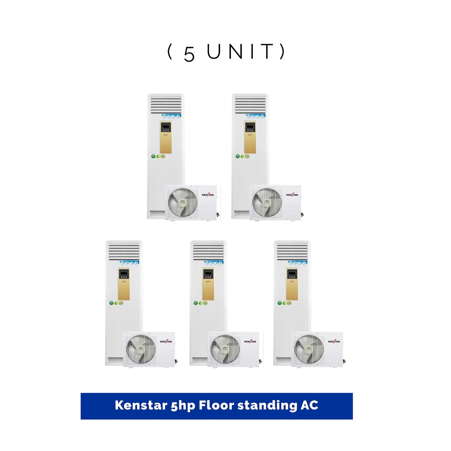 5 UNIT COMBO Kenstar 5HP Floor Standing Air Conditioner KS-45RFH - Powerful Cooling Solution Save ₦308,250! 😱🛒 on this Deal