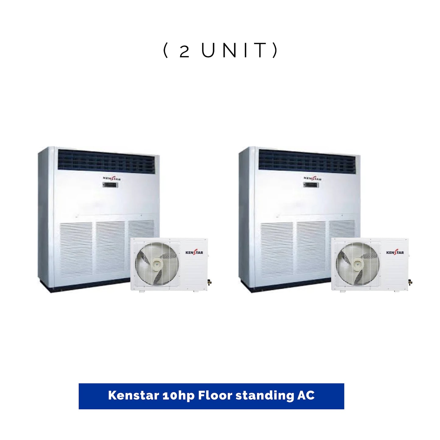 2 UNIT COMBO Kenstar 10 HP floor standing Air conditioner KS10VK7.Save ₦277,740! 😱🛒 on this Deal