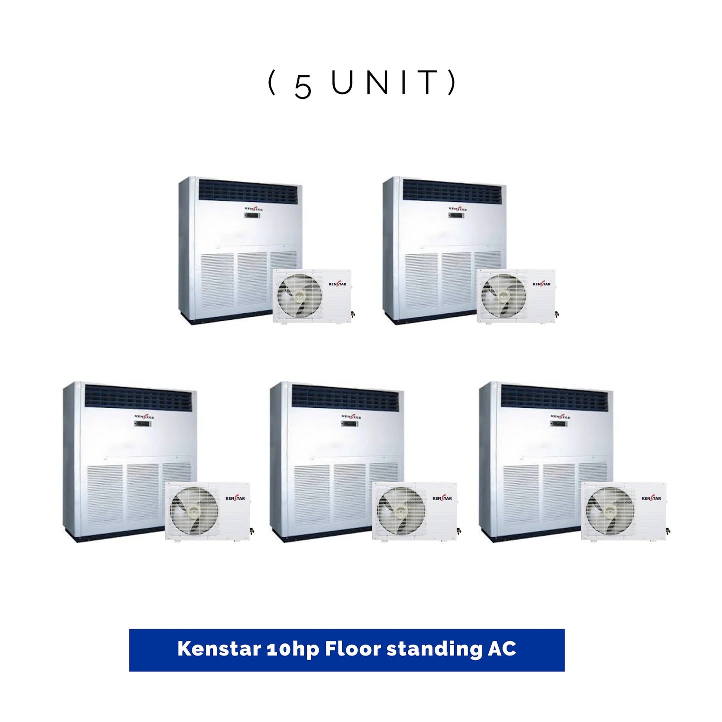 5 UNIT COMBO Kenstar 10 HP floor standing Air conditioner KS10VK7. Save ₦694,350! 😱🛒 on this Deal
