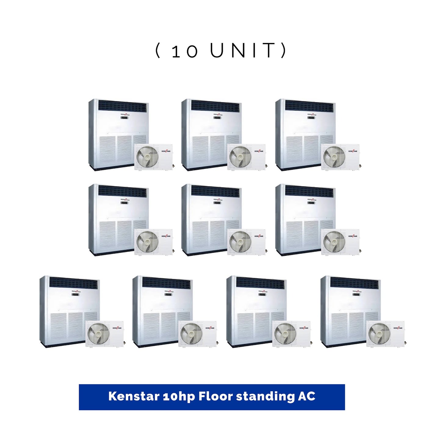 10 UNIT COMBO Kenstar 10 HP floor standing Air conditioner KS10VK7.Save ₦1,388,000! 😱🛒 on this Deal