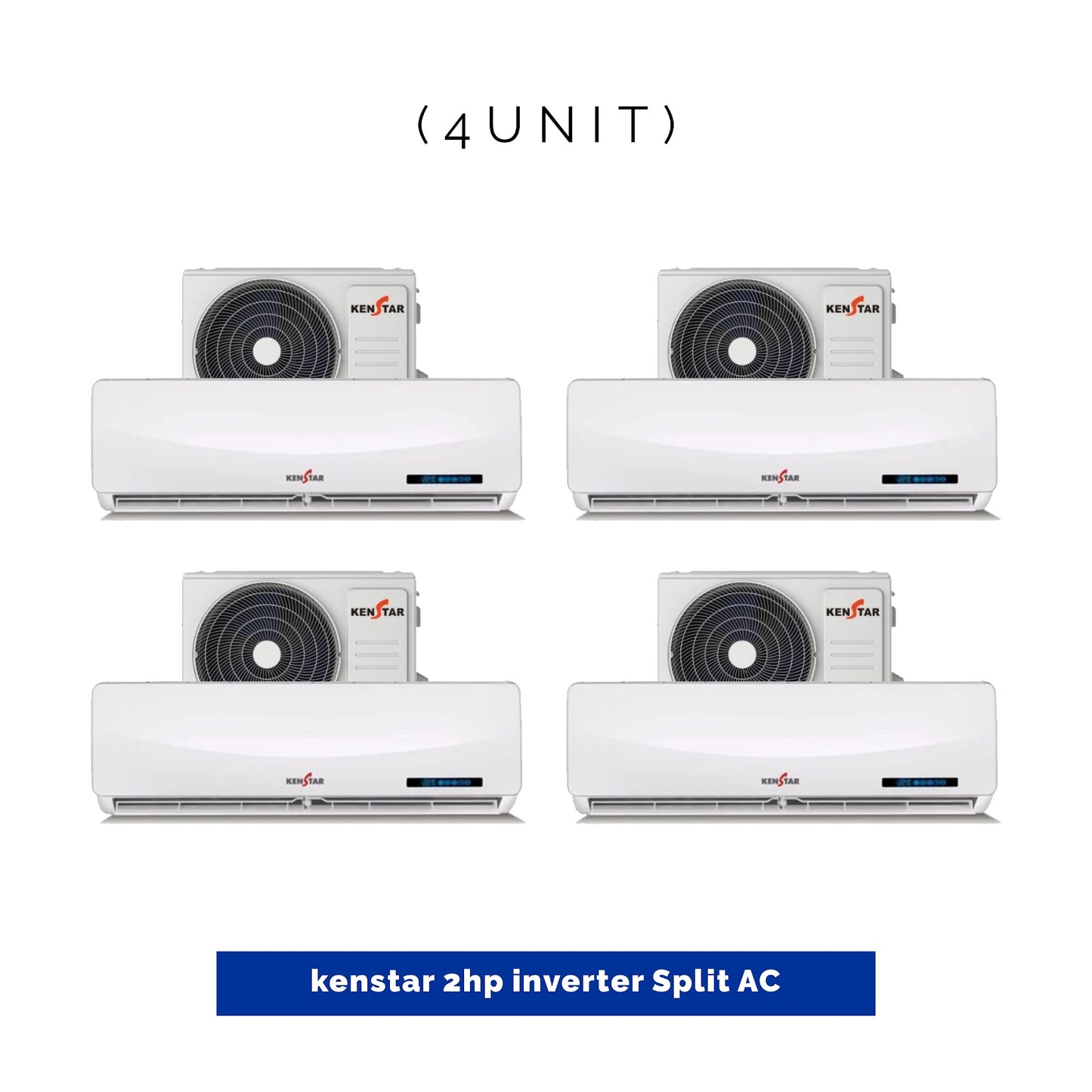 4 UNIT COMBO Kenstar 2HP Inverter Split Air Conditioner KS-18TNV. Save ₦72,240! 😱🛒 on this Deal