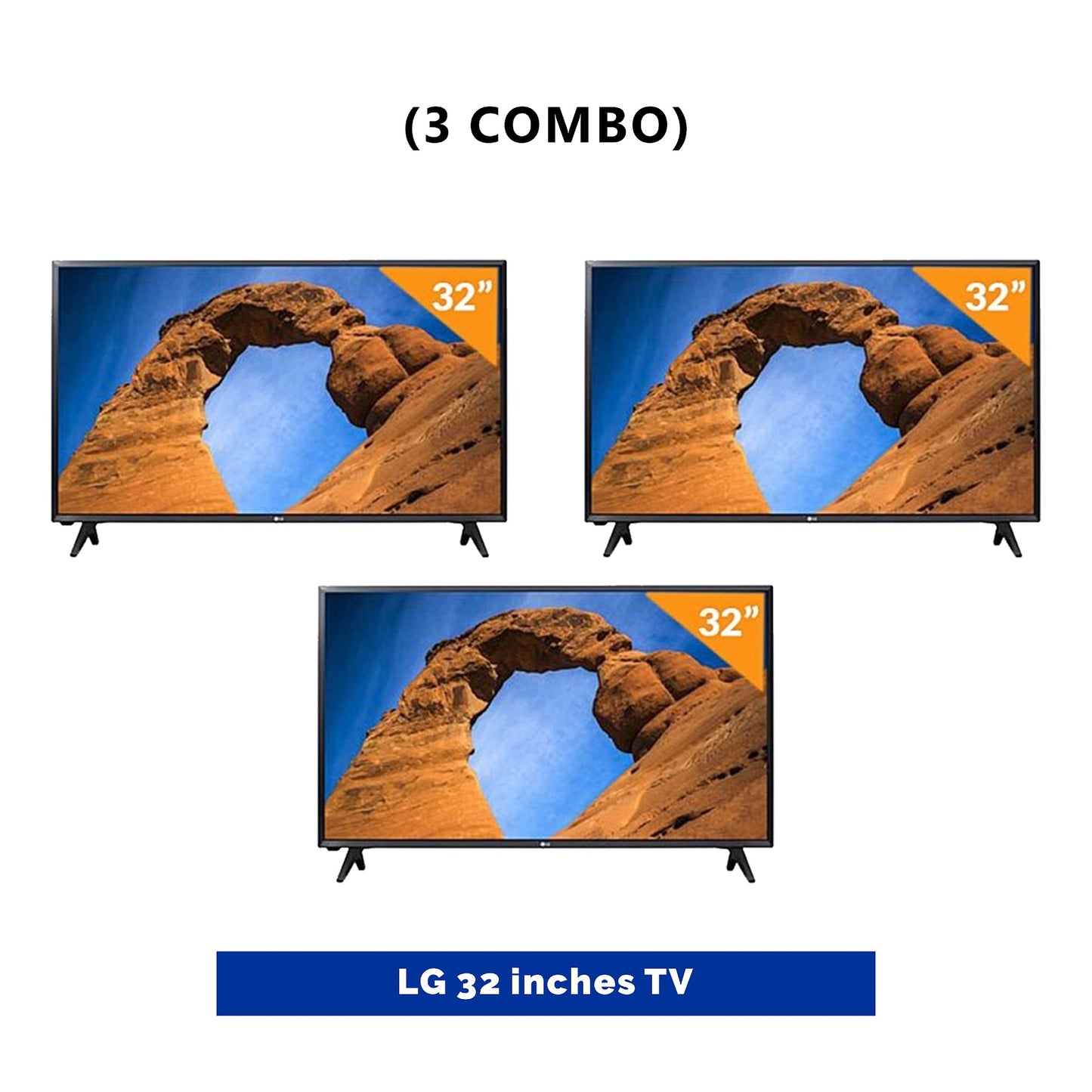 3 UNIT COMBO LG 32 inch LED TV FULL HD LR500BPVA Save ₦23,400! 😱🛒 on this Deal
