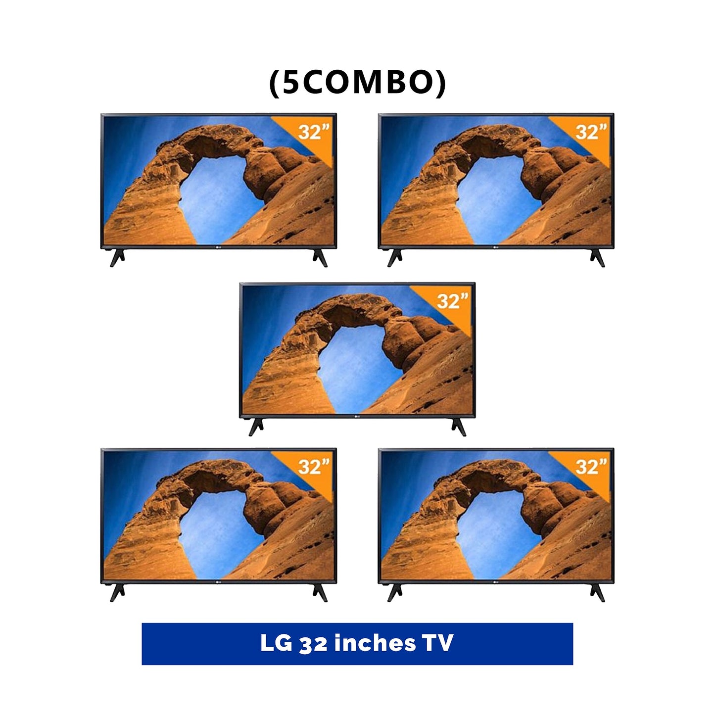 5 UNIT COMBO LG 32 inch LED TV FULL HD LR500BPVA Save ₦39,000! 😱🛒 on this Deal