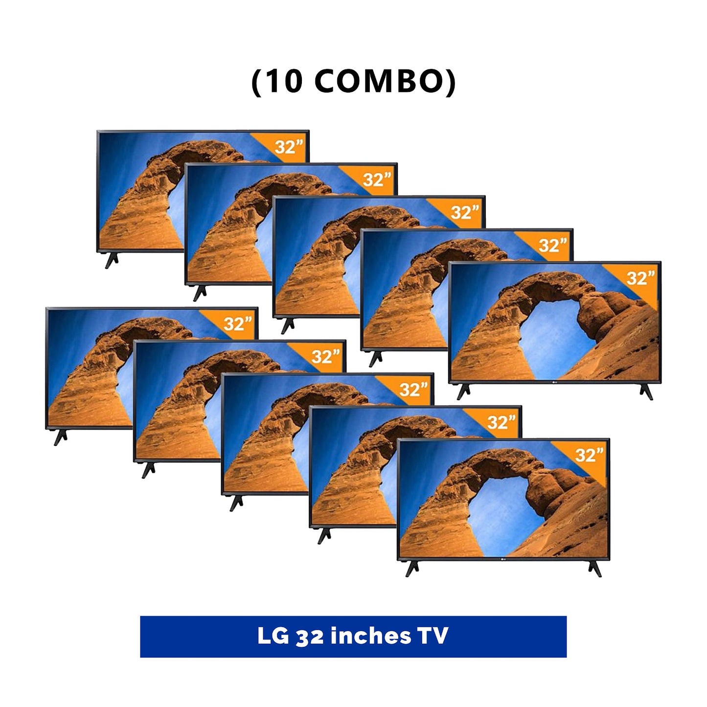 10 UNIT COMBO LG 32 inch LED TV FULL HD LR500BPVA Save ₦78,000! 😱🛒 on this Deal