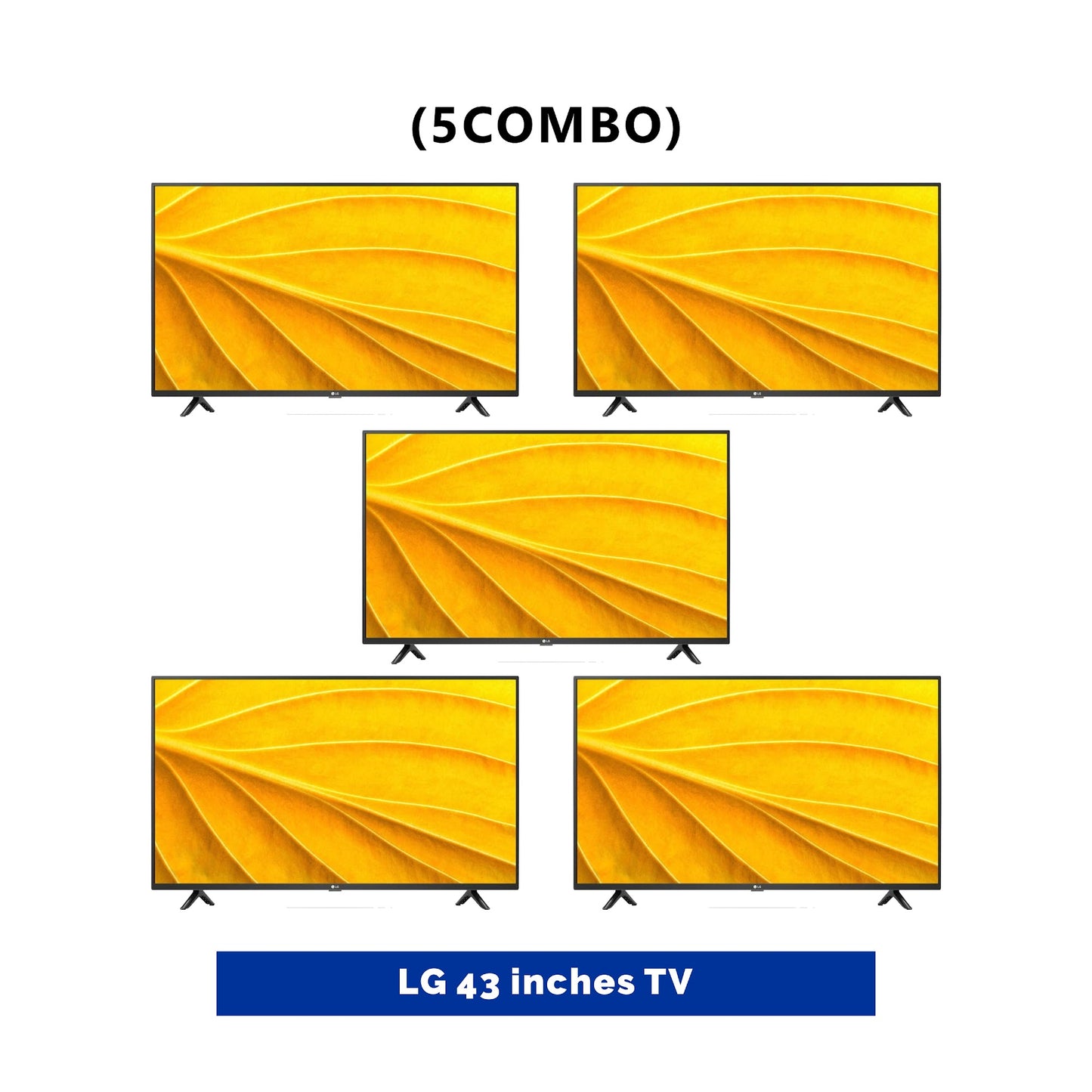 5 UNIT COMBO LG 43 Inch Full HD LED TV LR5000A Save ₦59,800! 😱🛒 on this Deal