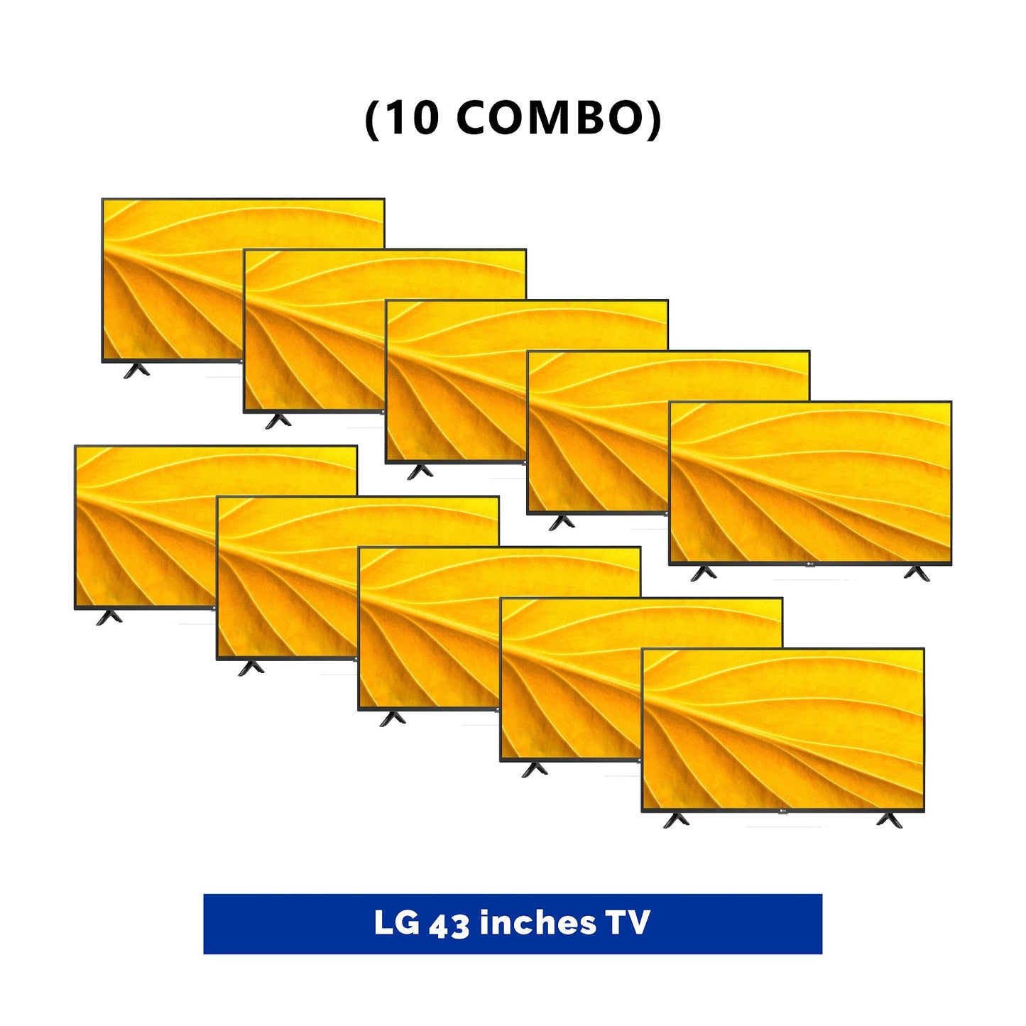 10 UNIT COMBO LG 43 Inch Full HD LED TV LR5000A Save ₦119,600! 😱🛒 on this Deal