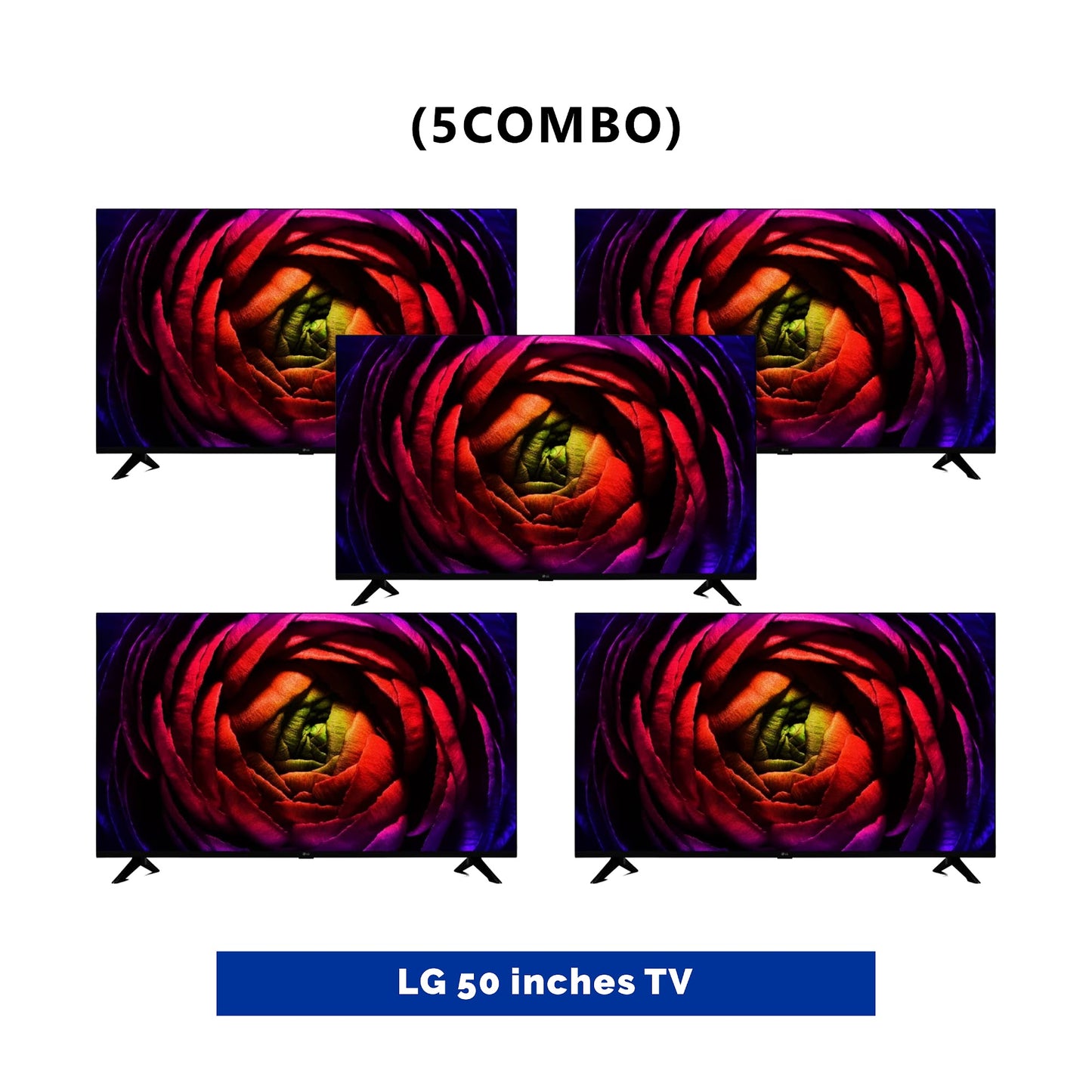 5 UNIT COMBO LG 50 Inch UHD AI Think 4K Smart TV UR7300 Save ₦99,600! 😱🛒 on this Deal