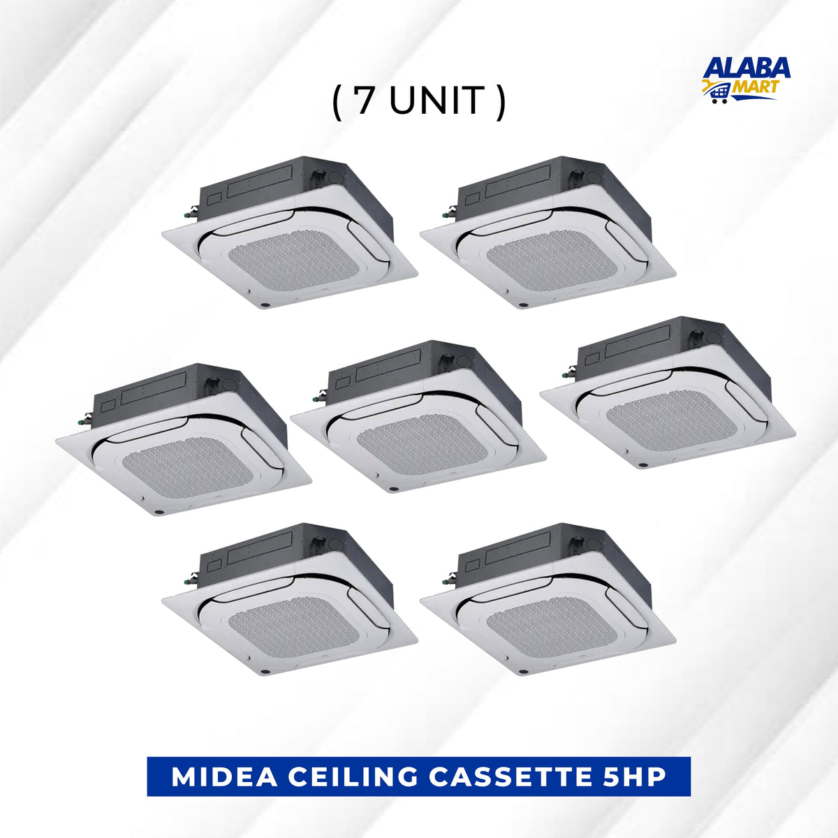 7 UNIT COMBO MIDEA 5HP INVERTER CASSETTE AIR CONDITIONER R32 MCDI-48CRDN8. Save ₦501,060,! 😱🛒 on this Deal