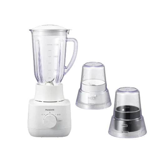 Panasonic1.5L Plastic Jug Blender MX-EP5121 with 2 Dry Mills MX-EP5121WTZ