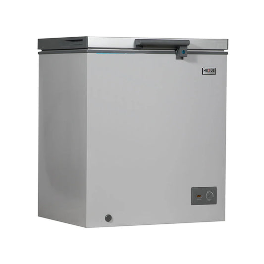Nexus NX-400GI 300 Litres Inverter Chest Freezer Metallic SILVER