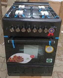 Kenstar 50x50 4 Gas Burner Standing Cooker With Oven KS-GCX5050-4E