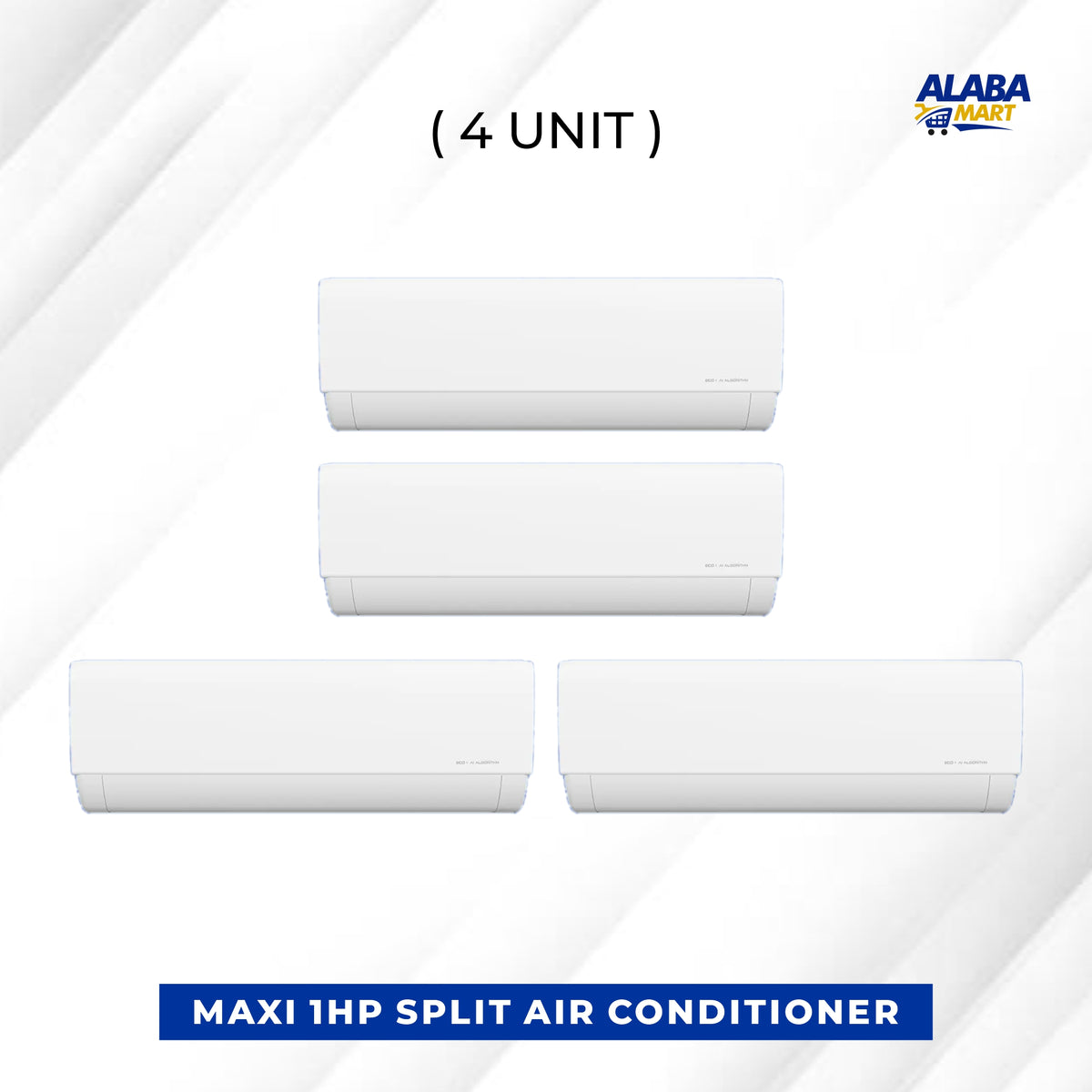4 UNIT COMBO Maxi 1HP inverter Split Air condidition SPLIT1HPINV. Save ₦10,820! 😱🛒 on this Deal