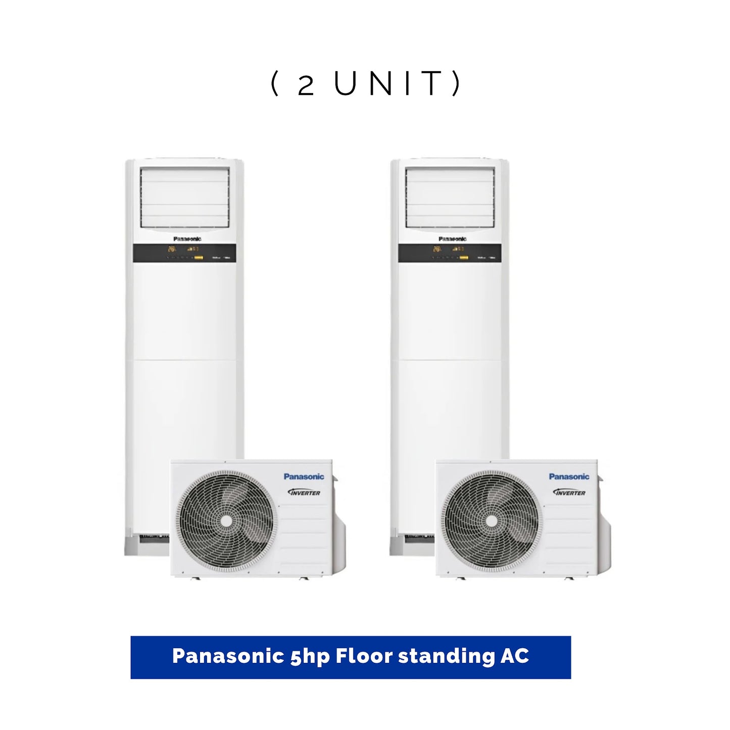 2 UNIT COMBO Panasonic 5hp Inverter Floor Standing Air Conditioner With Nanoe X S-48PB3H5/U-48PSB3H5 Save ₦210,360! 😱🛒 on this Deal
